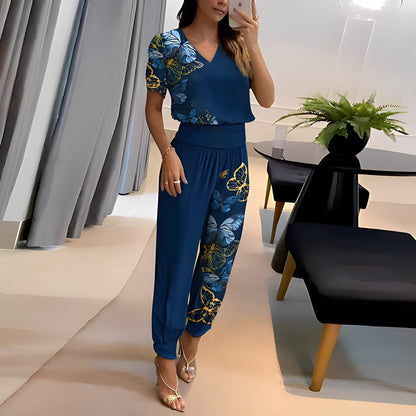 Damkläder Blus och Byxor Modern Design i Bomull och Elastan 8
