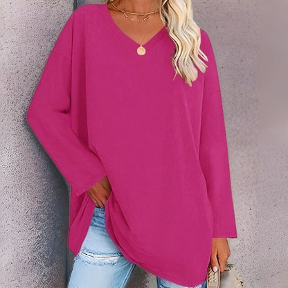 Variant image for Dam Blus Glänsande Polyester Modern Stil-14