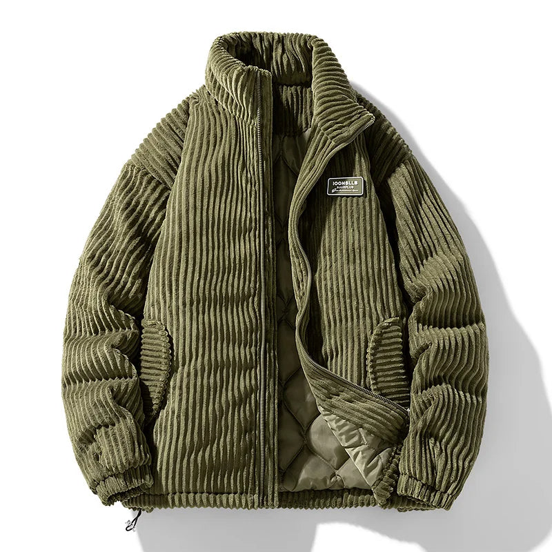 Variant image for Damjacka Quiltad Kord Sammet Lätt Passform med Fickor-1