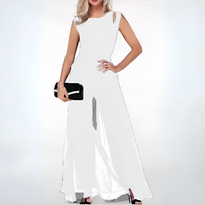 Dam Jumpsuit med Elegant Design, Mjuk Tyg och Fickor – Bekväm Passform för Varje Tillfälle 10