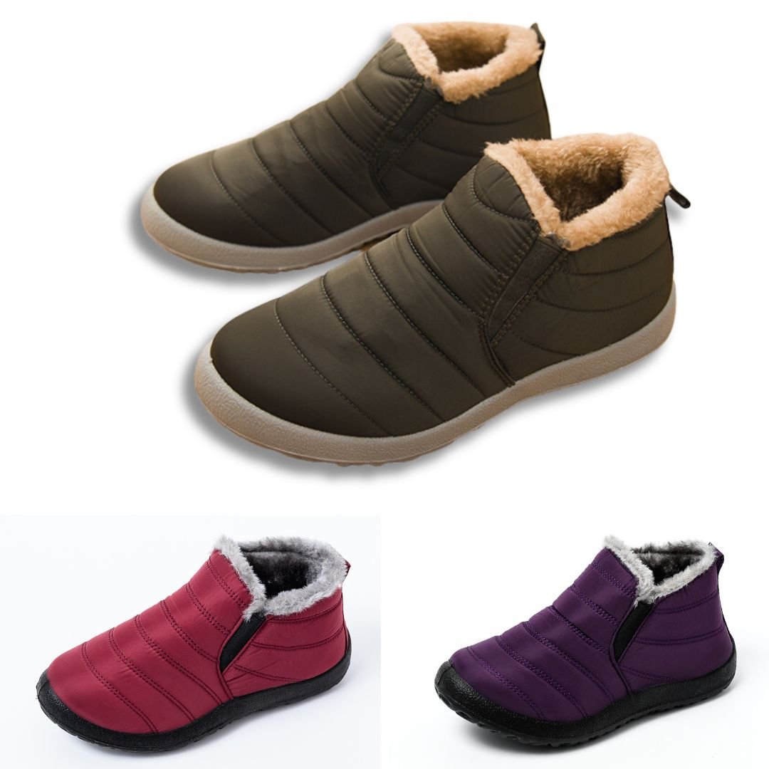 Dam Snöstövlar Vattentåliga Lätta Syntetisk-2