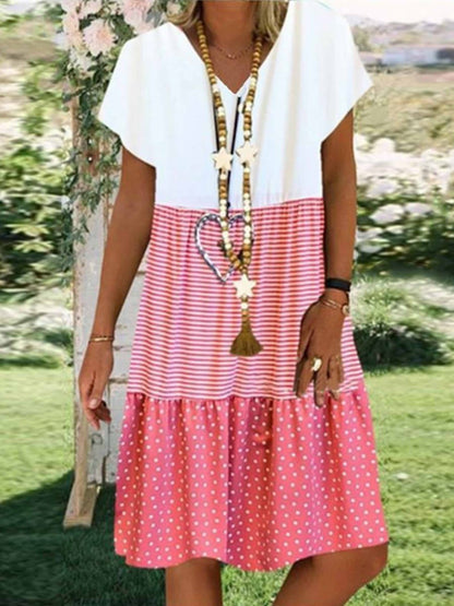 Variant image for Fina Dam Klänningar Enkel Stil Mjuk Polyester-7