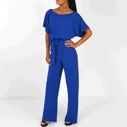 Variant image for Kvinnors Jumpsuit Snörning Polyester Elegant Design-6