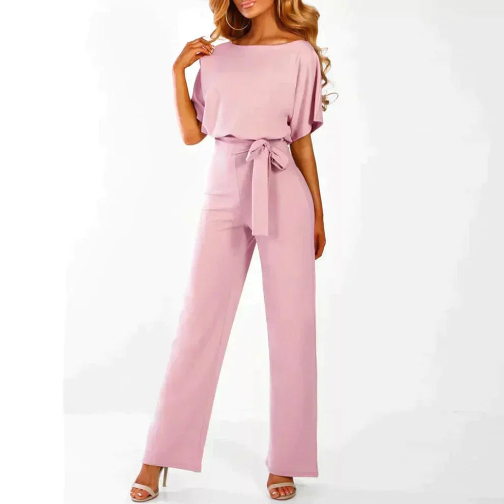 Variant image for Kvinnors Jumpsuit Snörning Polyester Elegant Design-4