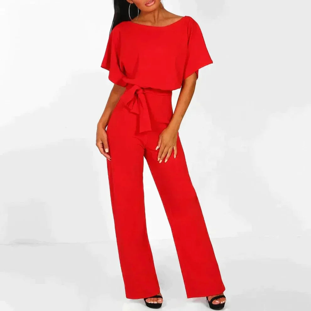 Variant image for Kvinnors Jumpsuit Justerbart Bälte Bomull/Polyester-37