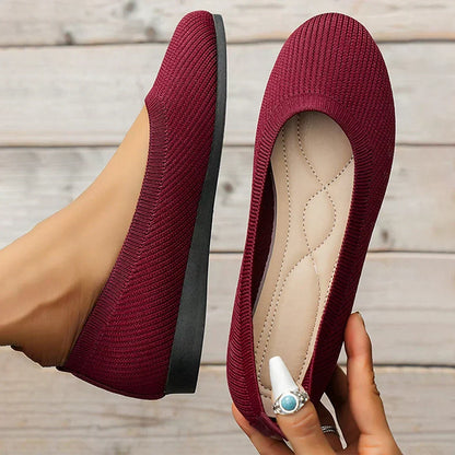 Dam Sneakers Andningsbara Icke-Slipskor Gummisula Komfortabel Design 13