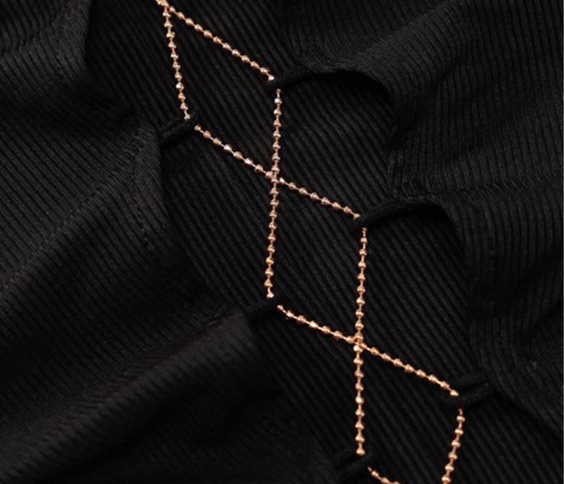 Dam Byxor Set med Ståkrage Polyester-6