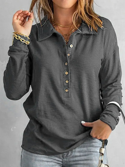 Vit Blus Dam Vintageinspirerad 100% Bomull-4