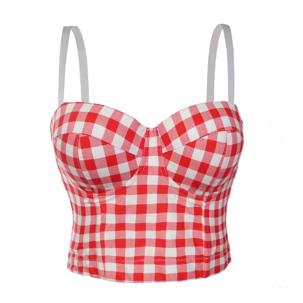 Dam Crop Top Casual Polyester Spandex-5