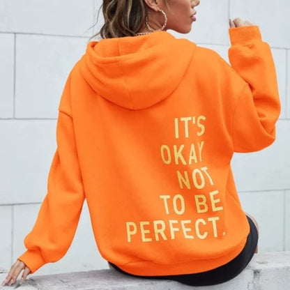 Lång Hoodie Dam i Mjuk Material med Avslappnad Passform och Huva – Perfekt för Kalla Dagar 4