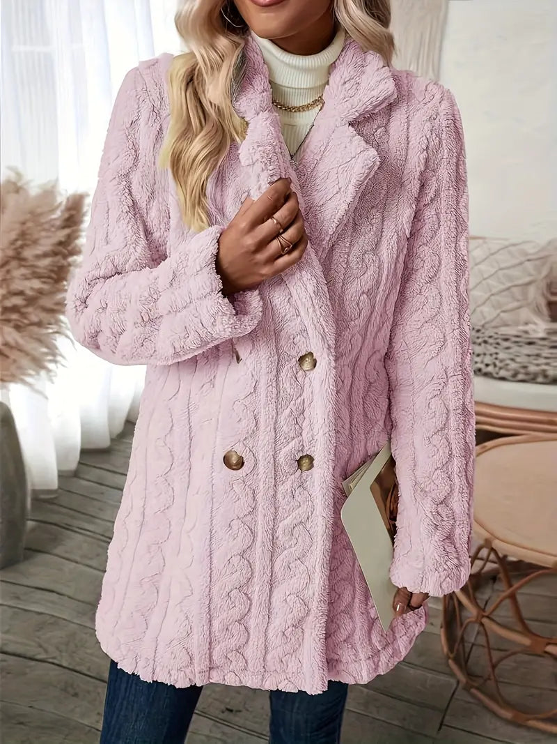 Variant image for Kvinnor Lång Kappa Mysig Polyester-11