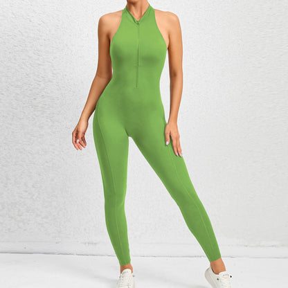 Variant image for Dam Jumpsuit Halterneck Stretchmaterial Sömlös Design-33