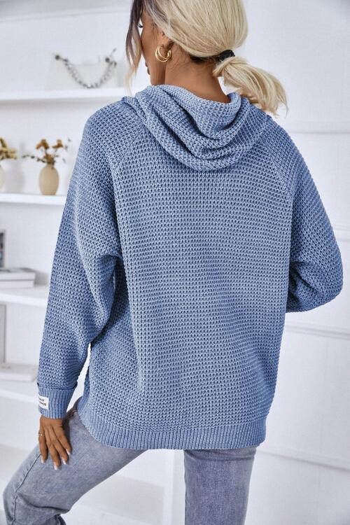 Avslappnad Dam Hoodie i Mjuk Bomull med Huva – Långa Ärmar, Normal Passform, Mångsidig Användning, Storlek S-XL 2