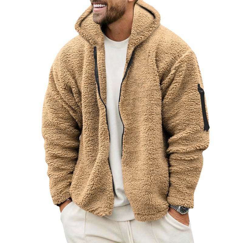 Herrjacka Puffjacka Vinter Trendig Syntetisk Fiber-4