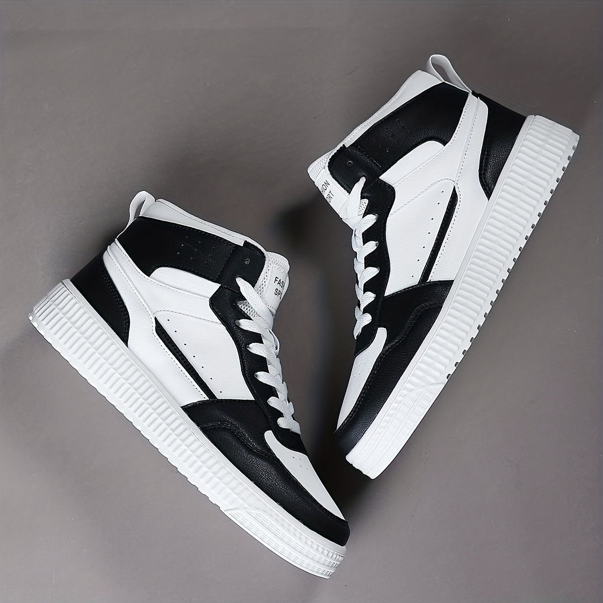 Herr Hög Top Skate Skor Syntetmaterial Urban Design-4