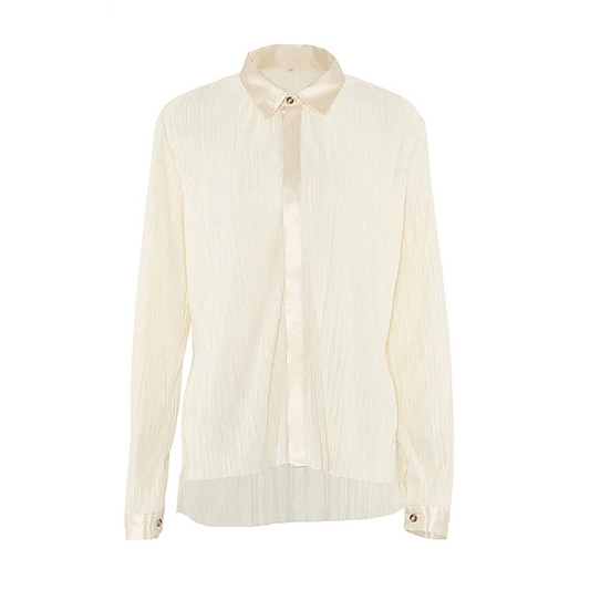 Dam Byxor Plisserade Vida Ben med Resår i Midjan Polyester Snygga Byxor-1