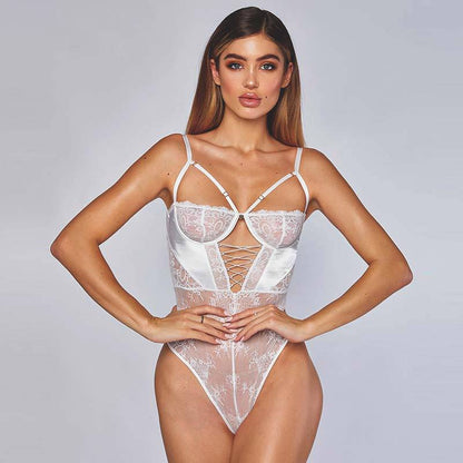Variant image for Barn Bodysuit Blommönster Polyester Spandex-4