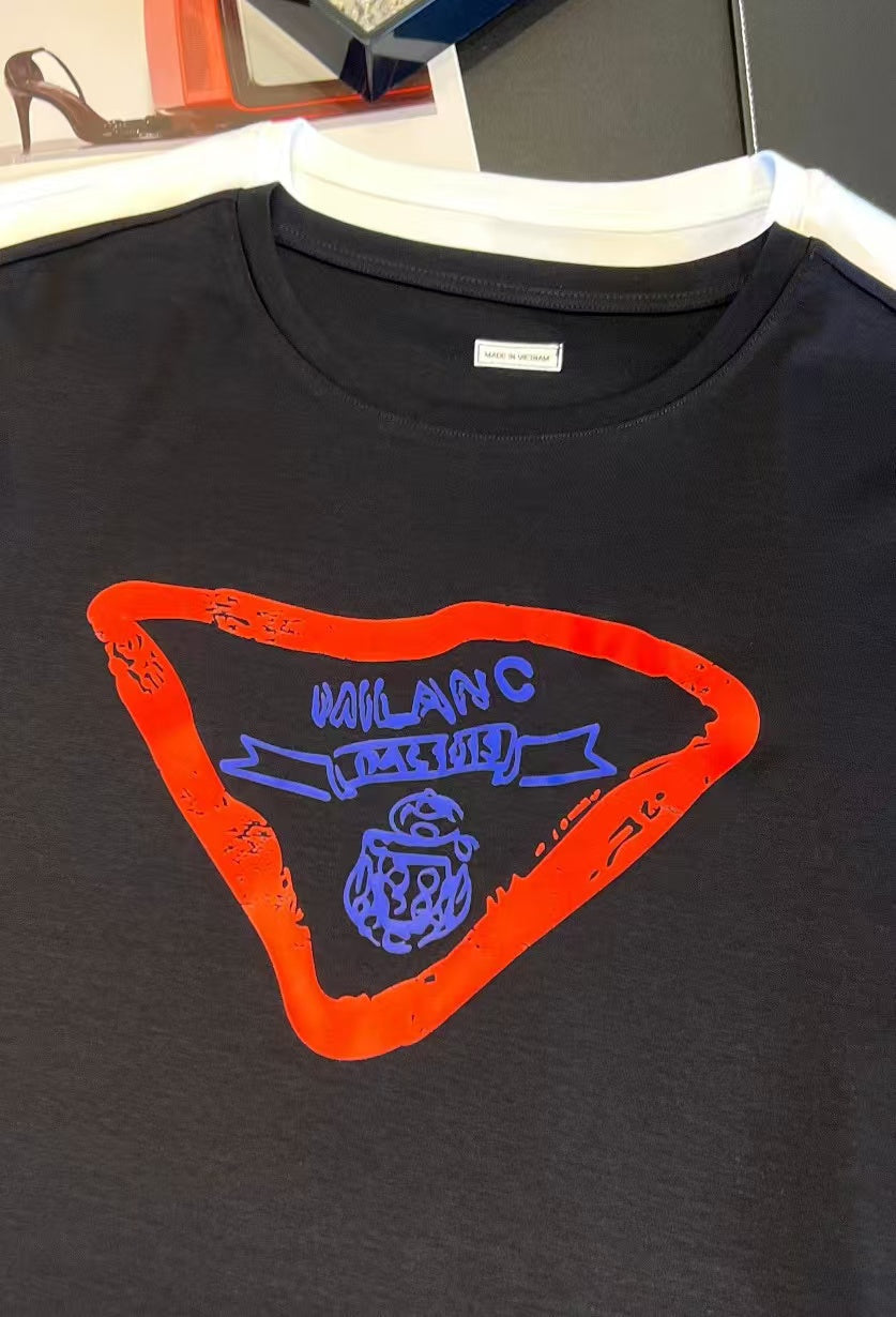 Herr Långärmad T-shirt Rundhals 100% Bomull Komfortabel Normal Passform-4