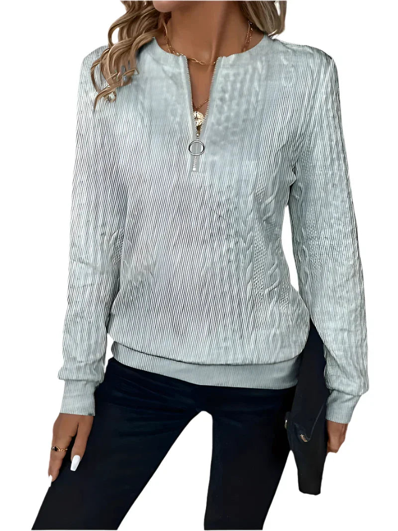 Variant image for Dam Tröja Med Dragkedja Andningsbar Mångsidig Design-6