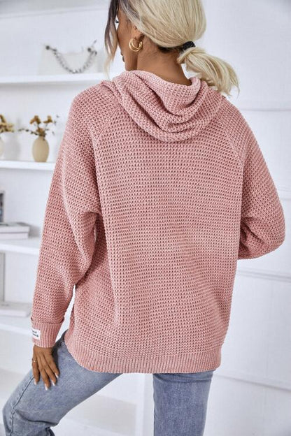 Avslappnad Dam Hoodie i Mjuk Bomull med Huva – Långa Ärmar, Normal Passform, Mångsidig Användning, Storlek S-XL 5