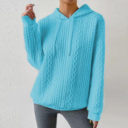 Variant image for Dam Hoodie Löst Snitt Mjuk Tyg-43
