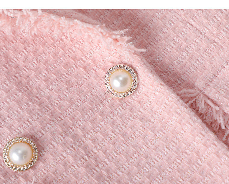 Dam Tweedrock Klassisk Stil Polyester-3