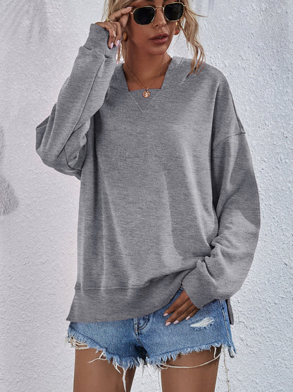 Variant image for Kvinnors Hoodie Tröja Sportig 100% Bomull i Godisfärger-17