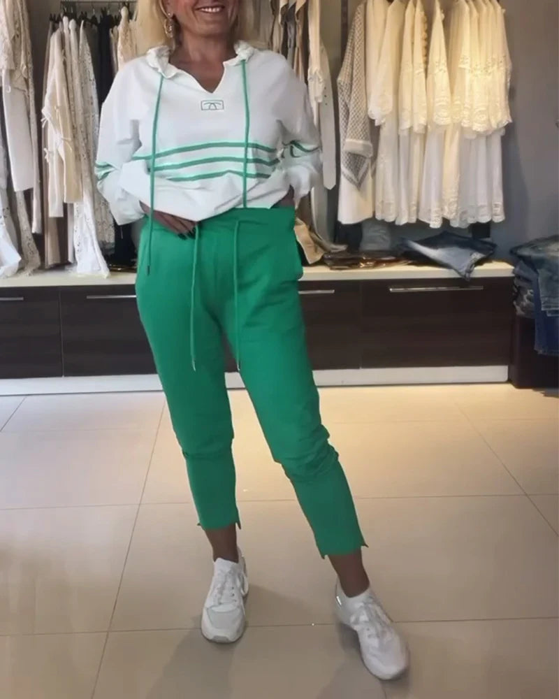 Dam Träningströja Elegant Design Högkvalitativ Polyester Elastan-5