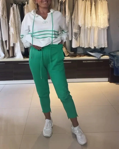 Dam Träningströja Elegant Design Högkvalitativ Polyester Elastan-5