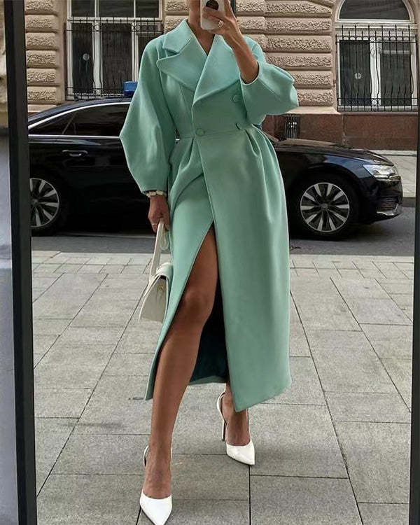 Variant image for Kvinnors Trench Coat Modern Ull-36