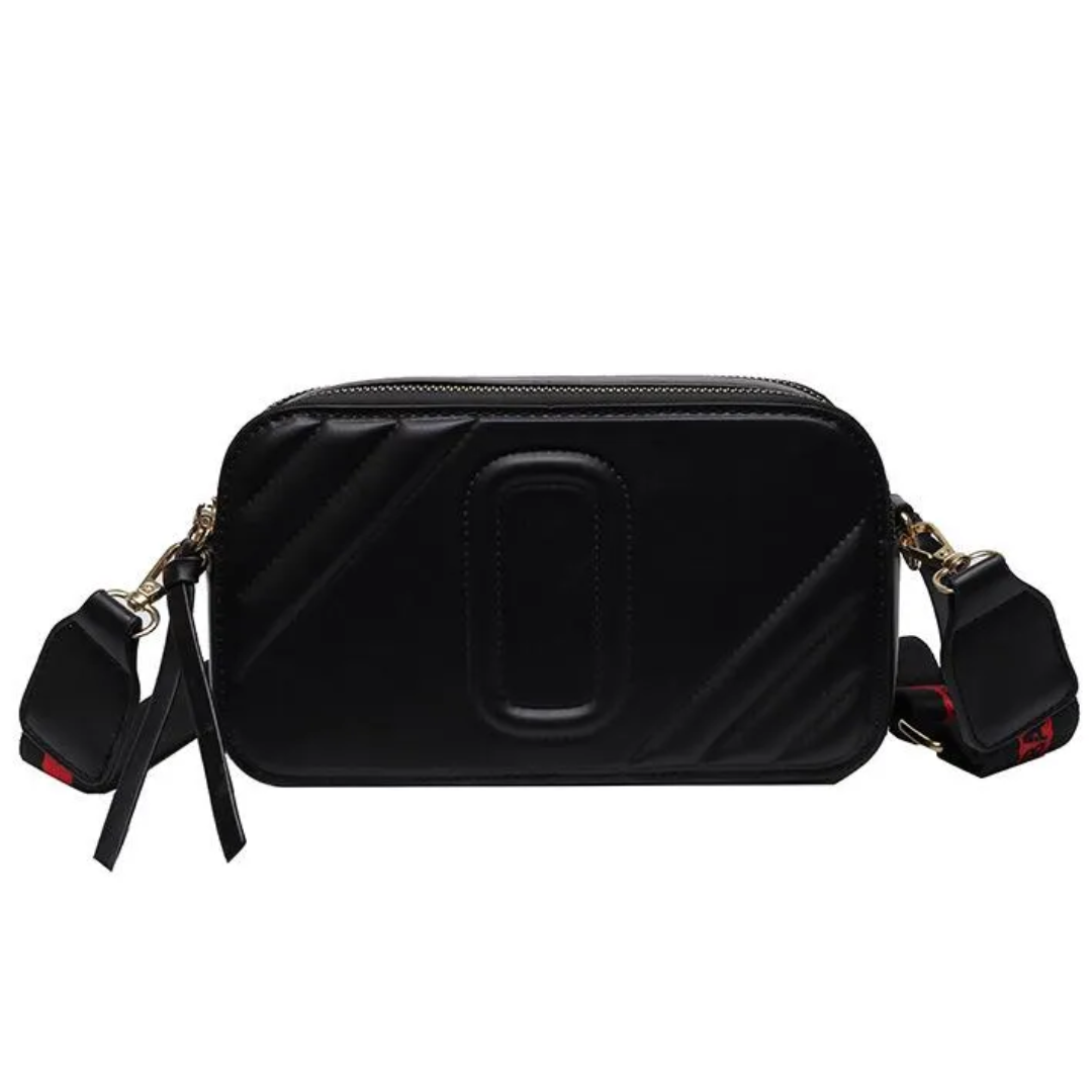 Dam Axelväska Mångsidig PU-Läder Trendig Crossbody Väska-2