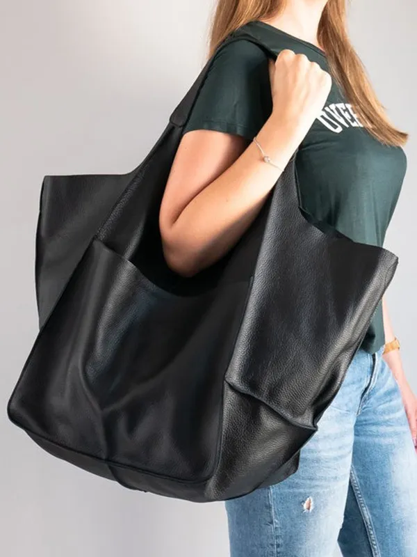 Variant image for Dam Strandklänning Vintage Stil PU-Läder Elegant Sommerklänning-2