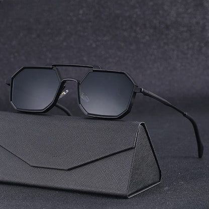 Unisex Solglasögon UV400 Skydd Hållbar Ram-3