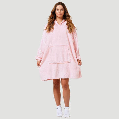 Unisex Hoodie Ultra-Mjuk Sherpa-Fleece Komfortabel Passform 3