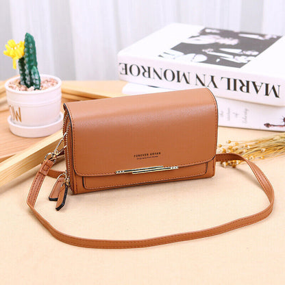 Damväska Crossbody Multifunktionell PU-Läder Elegant Design-3