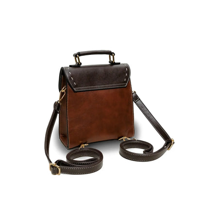 Dam Ryggsäck Veganläder Modern Design Rymlig och Elegant-5