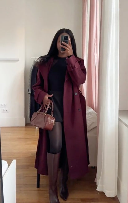 Kvinnors Elegant Klänning Linne Tidlös Design-2