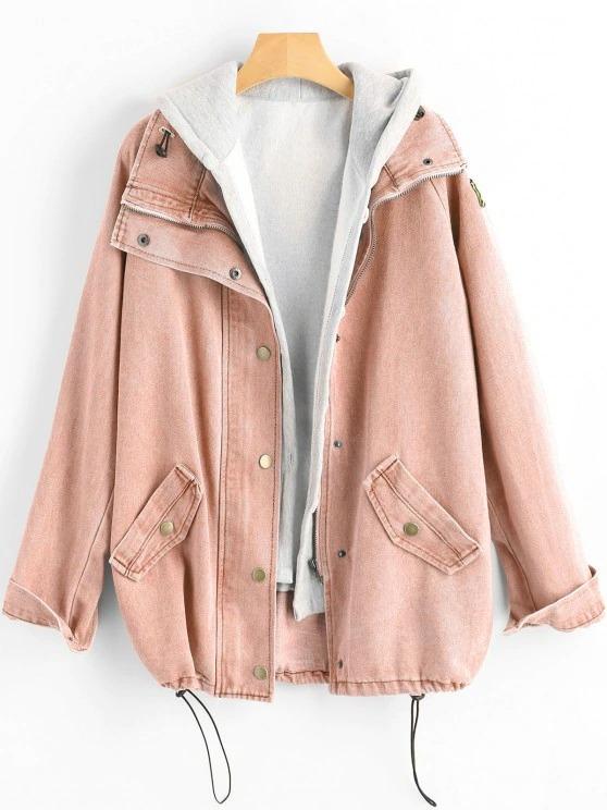 Damjacka Isolerad Lätt Design Högkvalitativ Polyester-2