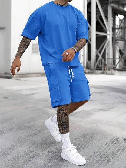 Dam 2-delad Uppsättning Rund Halsringning Polyester Casual 11