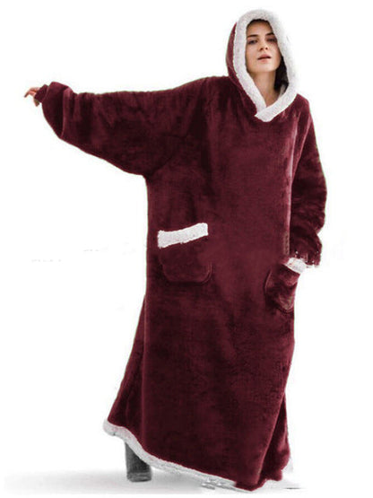 Variant image for Unisex Oversized Cozy Cover-Up Soft Fabric-7