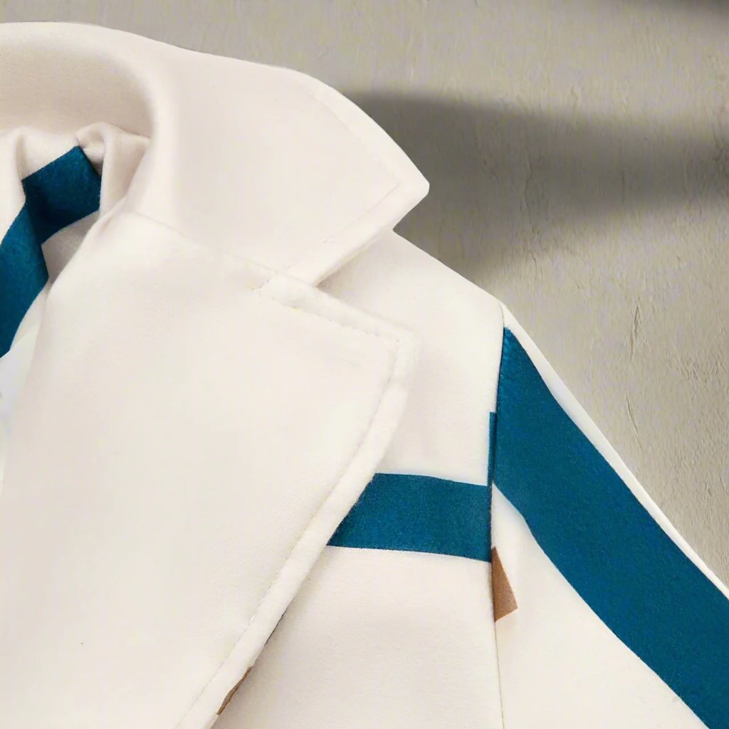 Dam Kappa Grafisk Design Polyester För Vinter-3