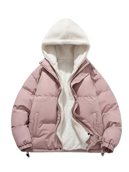 Variant image for Herrjacka Vinter Hoodie Mjuk Fleece-11