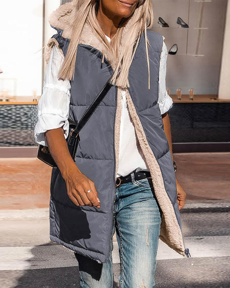Variant image for Herr Vinterjacka Padded Casual Bomullsblandning med Huva-9
