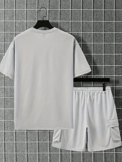 Dam 2-delad Uppsättning Rund Halsringning Polyester Casual 4