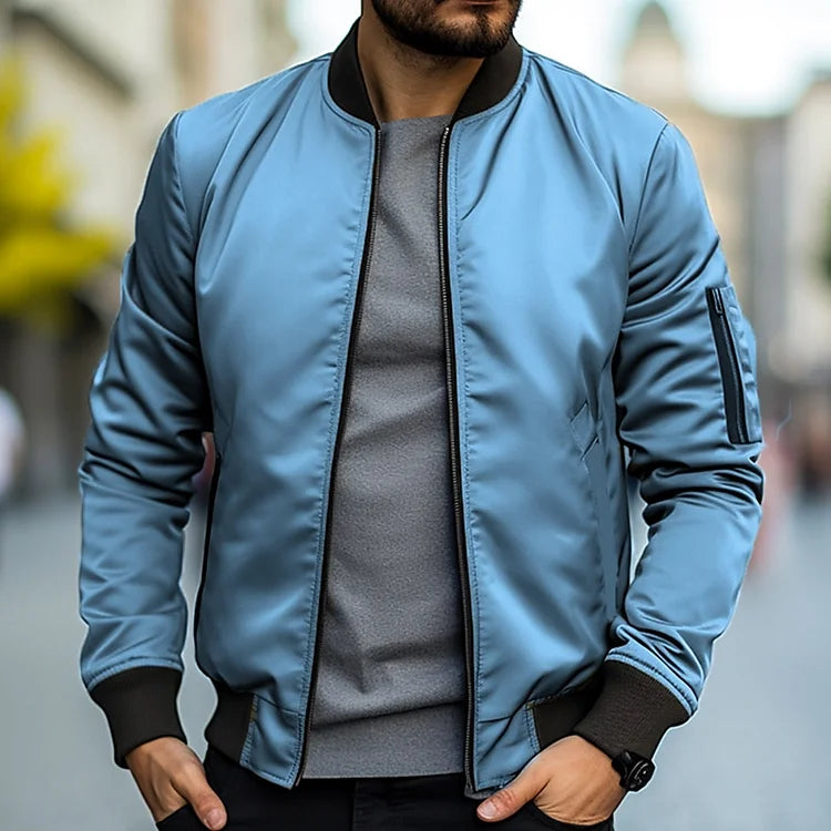 Herrjacka Bomber Urban Stil 100% Polyester-6