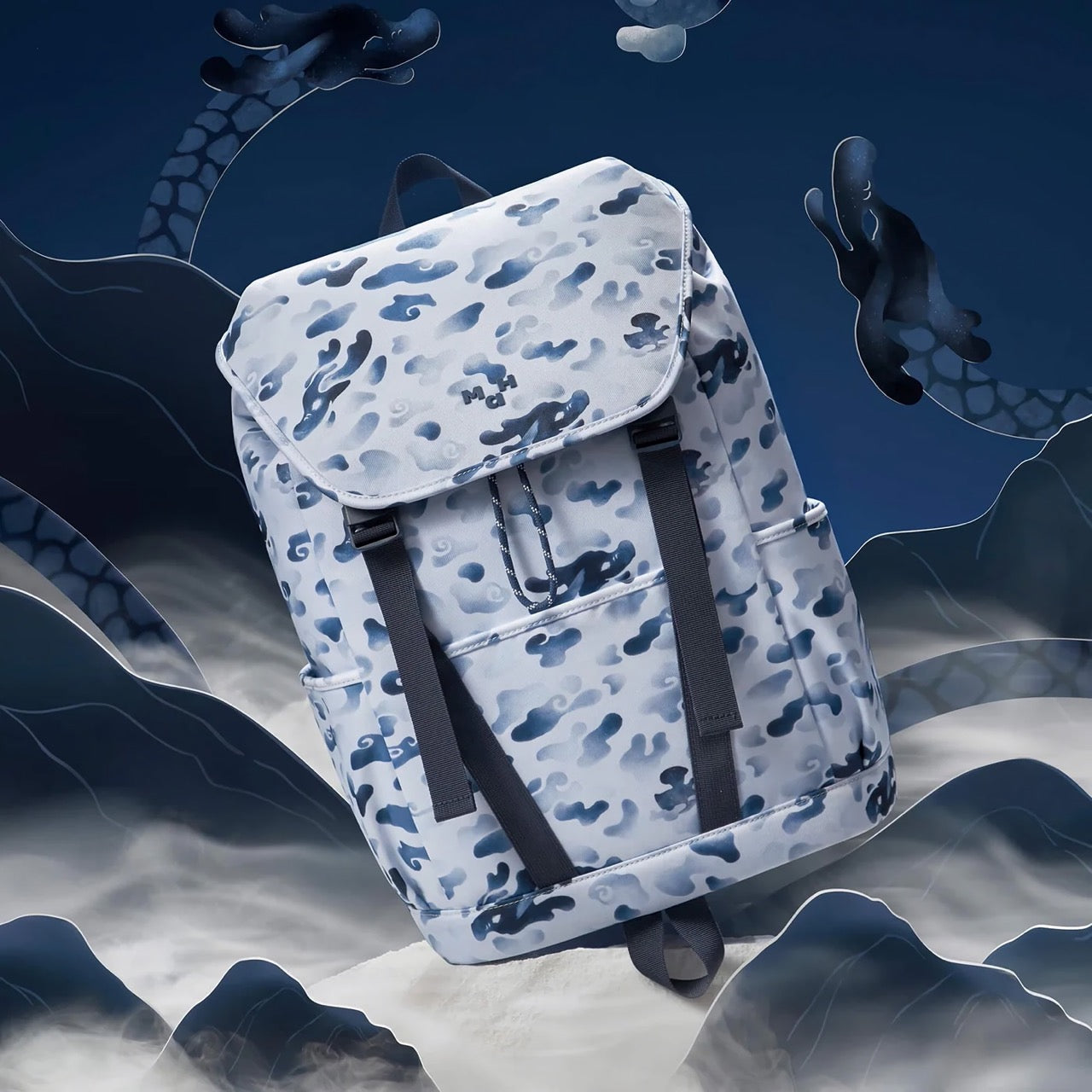 Unisex Ryggsäck Rymligt Syntetmaterial för Barn och Vuxna-2