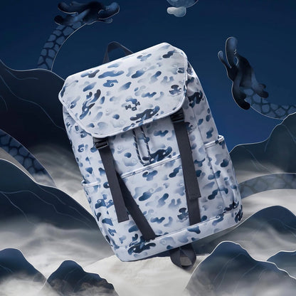 Unisex Ryggsäck Rymligt Syntetmaterial för Barn och Vuxna-2