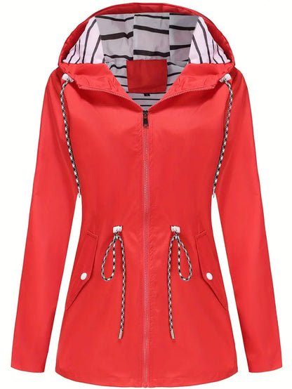 Variant image for Damjacka Zip-Up med Foder för Kalla Höst- och Vinterdagar-11