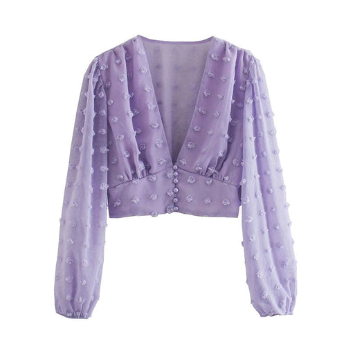 Dam Topp Avslappnad Sommarstil Lätt Bomull-1