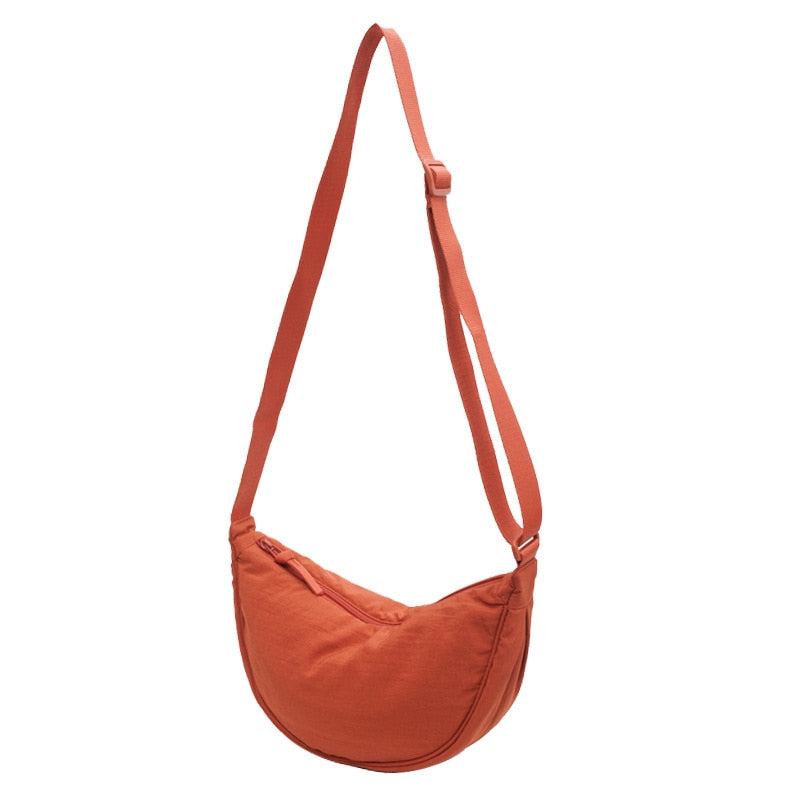 Axelväska Dam Nylon Stilren Design För Vardagsbruk och Fest-6